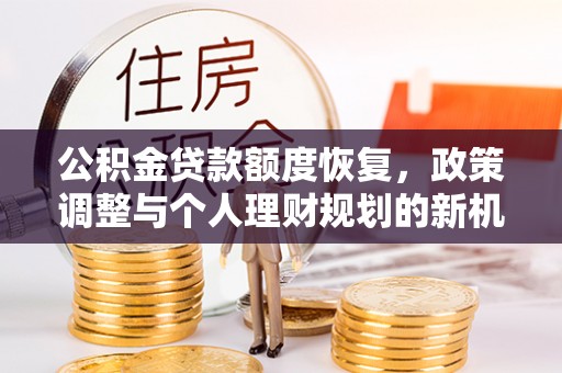 岗巴公积金贷款额度恢复，政策调整与个人理财规划的新机遇